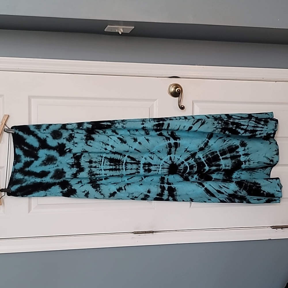 Tie-dye TubeTop Maxi Dress